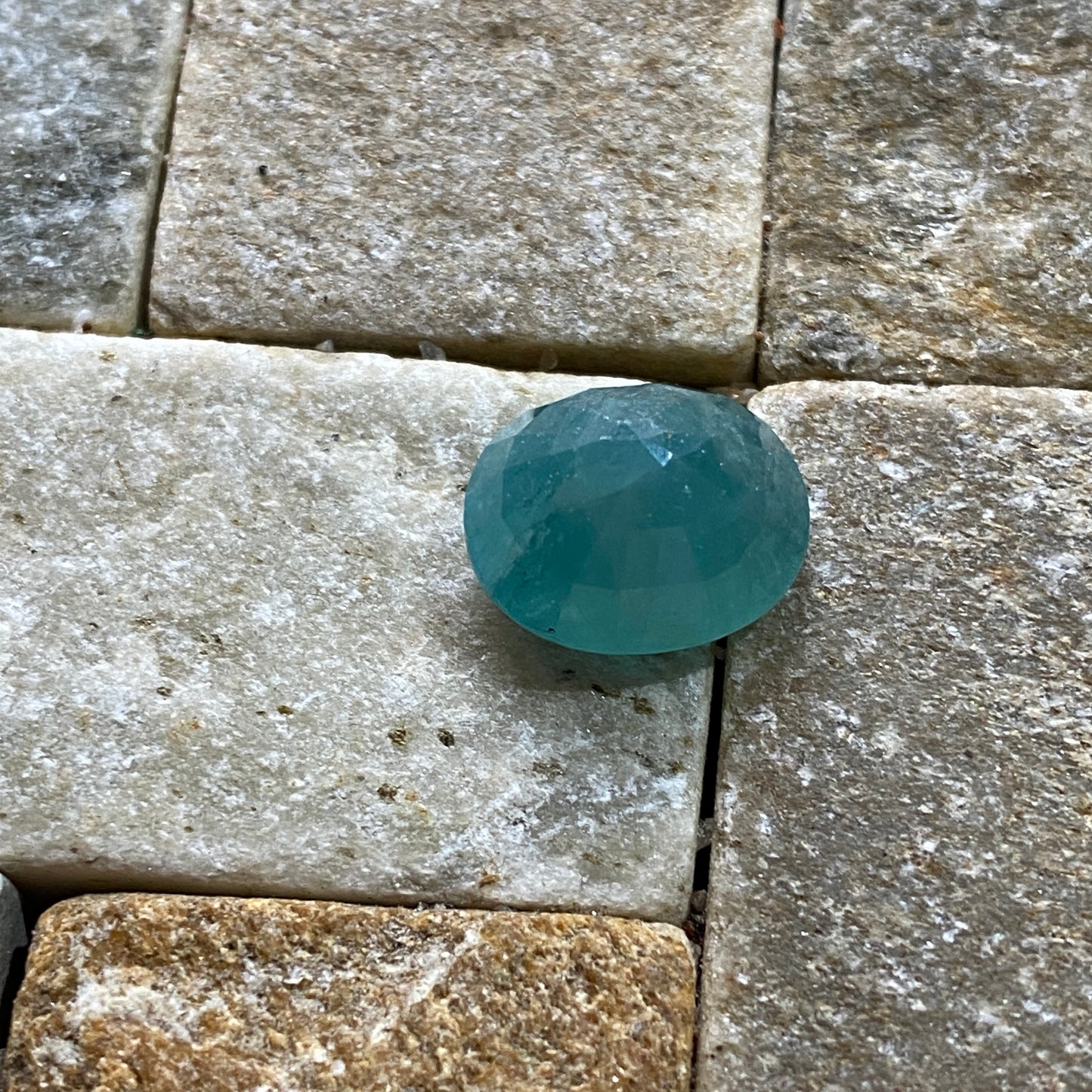 GRANDIDIERITE NATURAL GEMSTONE : VOHIBOLA, ANOSY, MADAGASCAR 6.52Ct MFG5466