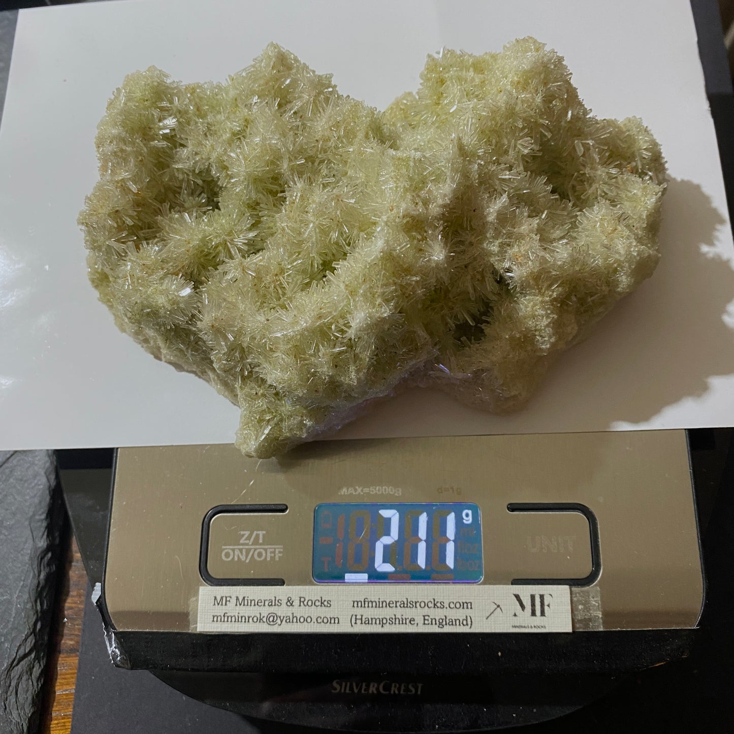 SELENITE - PERNATTY LAGOON, MOUNT GUNSON COPPER DEPOSITS, SOUTH AUSTRALIA 211g MF4522