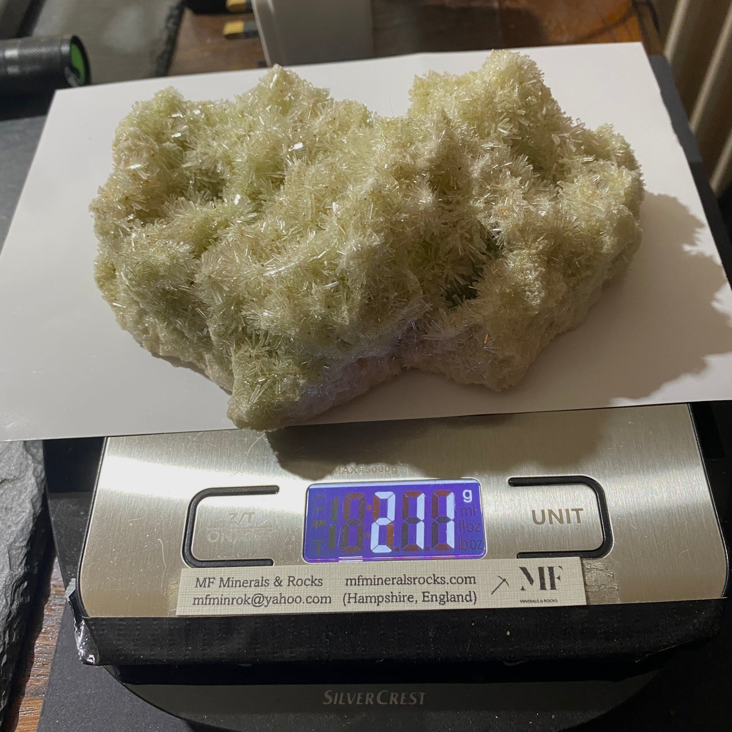 SELENITE - PERNATTY LAGOON, MOUNT GUNSON COPPER DEPOSITS, SOUTH AUSTRALIA 211g MF4522