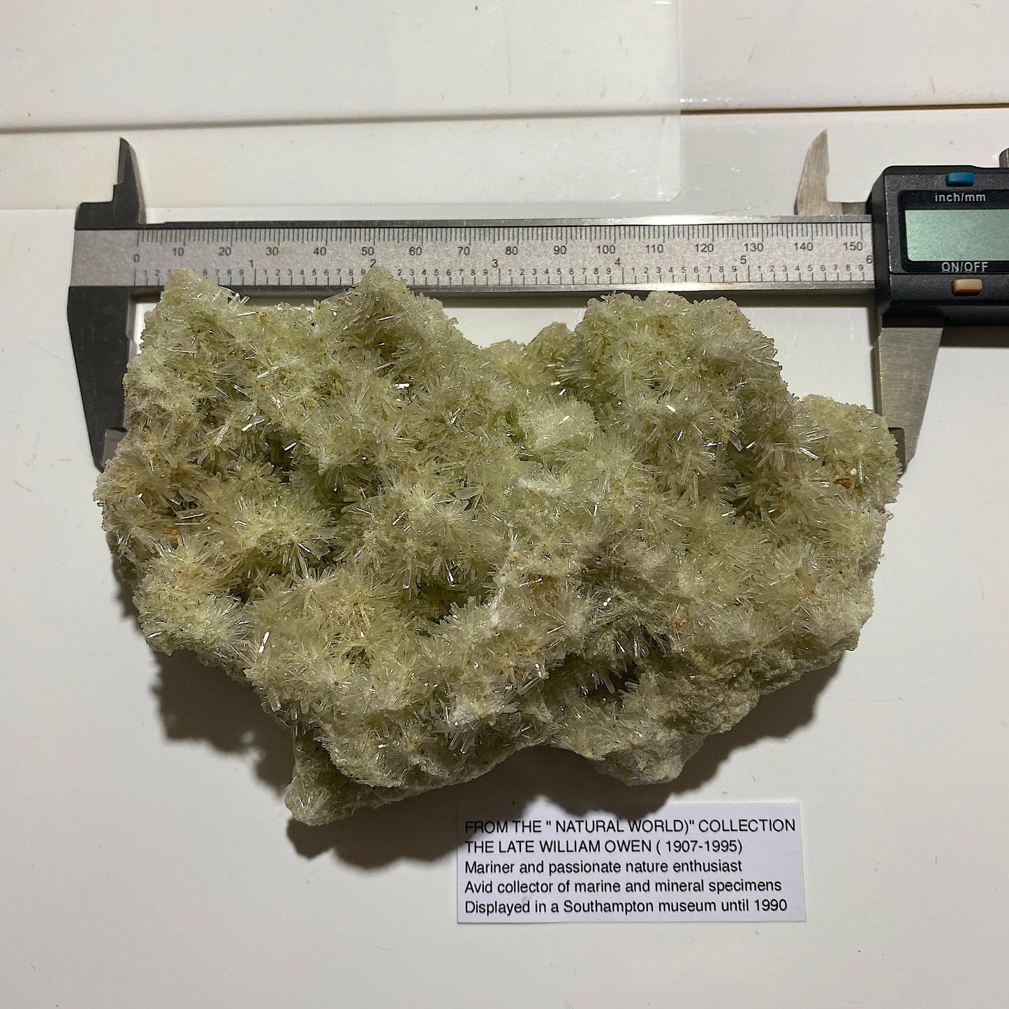 SELENITE - PERNATTY LAGOON, MOUNT GUNSON COPPER DEPOSITS, SOUTH AUSTRALIA 211g MF4522