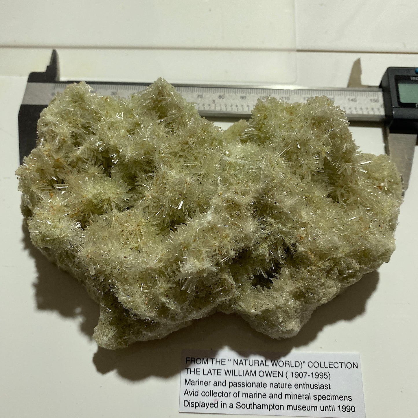 SELENITE - PERNATTY LAGOON, MOUNT GUNSON COPPER DEPOSITS, SOUTH AUSTRALIA 211g MF4522