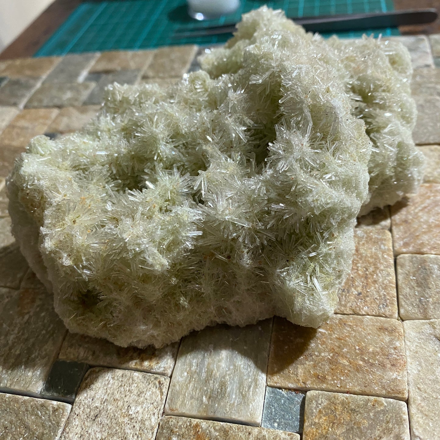 SELENITE - PERNATTY LAGOON, MOUNT GUNSON COPPER DEPOSITS, SOUTH AUSTRALIA 211g MF4522