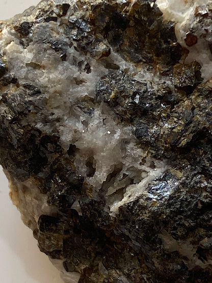 SPHALERITE/HYDROZINCITE/CALCITE ETC : SMALLCLEUGH MINE, CUMBRIA 63g MF5166