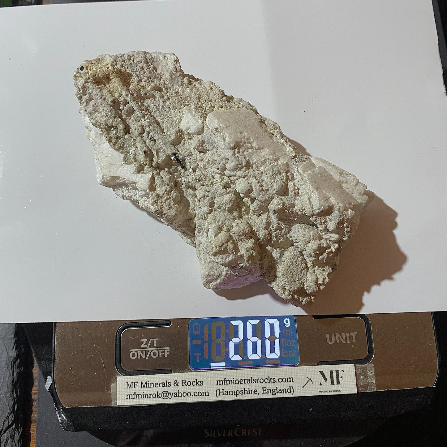 ALBITE/MICA WITH TRACES AQUAMARINE & TOURMALINE ETC : SHENGUS, ROUNDU DISTRICT, GILGIT-BALTISTAN.PAKISTAN