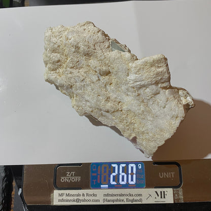 ALBITE/MICA WITH TRACES AQUAMARINE & TOURMALINE ETC : SHENGUS, ROUNDU DISTRICT, GILGIT-BALTISTAN.PAKISTAN