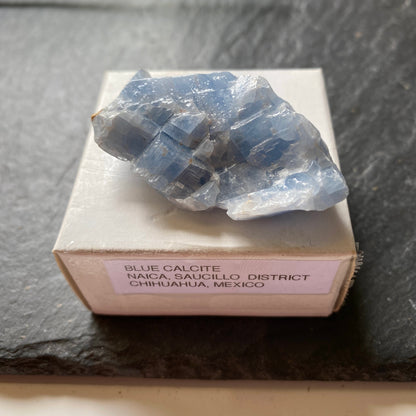 BLUE CALCITE - NAICA, SAUCILLO DISTRICT, CHIHUAHUA, MEXICO