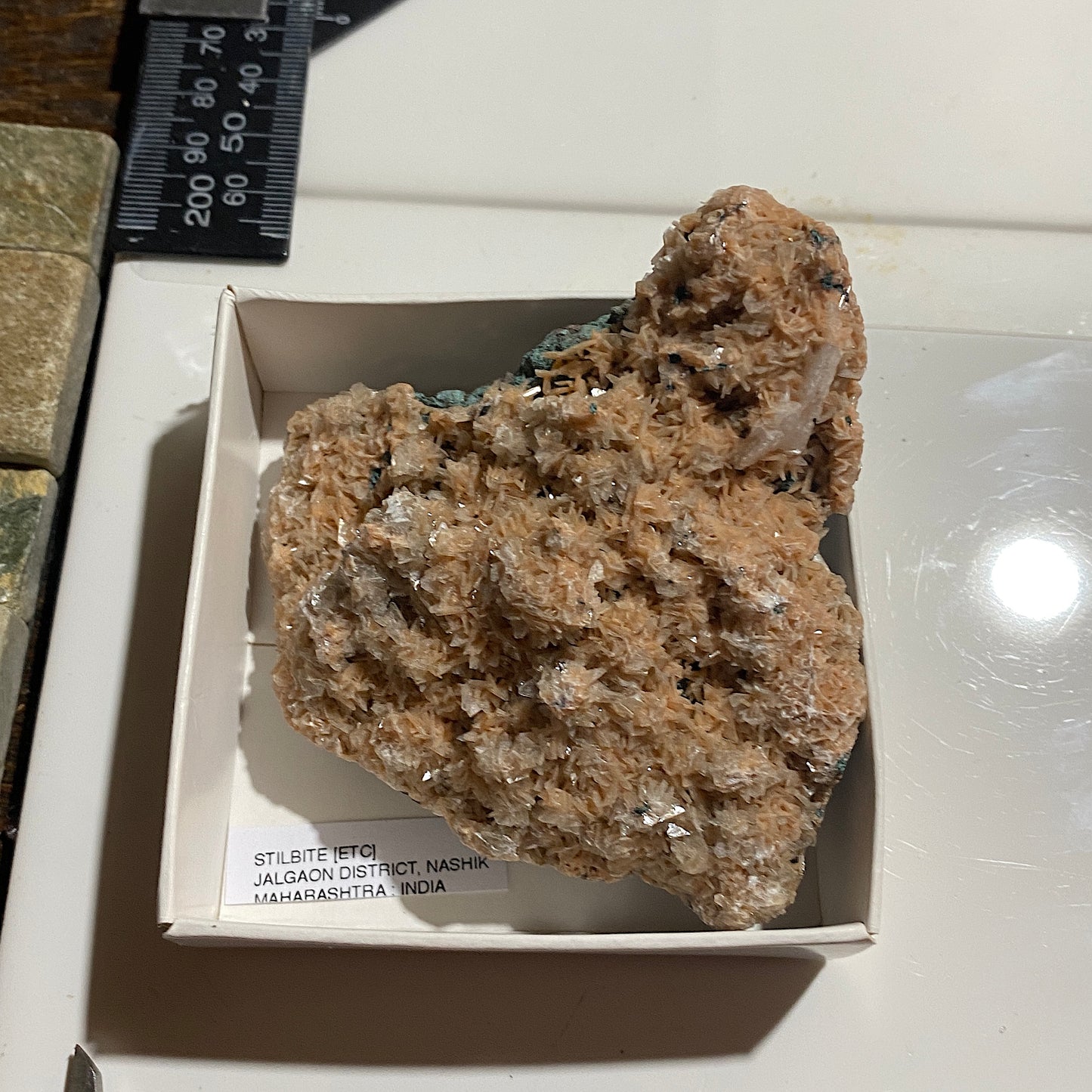 STILBITE [ETC] : JALGAON DISTRICT, NASHIK, MAHARASHTRA, INDIA 138g MF4526