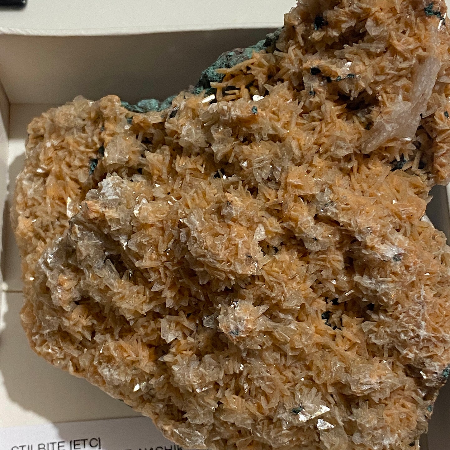 STILBITE [ETC] : JALGAON DISTRICT, NASHIK, MAHARASHTRA, INDIA 138g MF4526