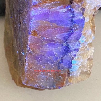 BLUE JOHN FLUORITE - CASTLETON, DERBYSHIRE, ENGLAND 65g MF1953