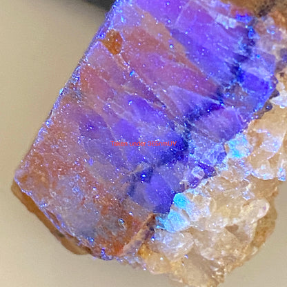 BLUE JOHN FLUORITE - CASTLETON, DERBYSHIRE, ENGLAND 65g MF1953