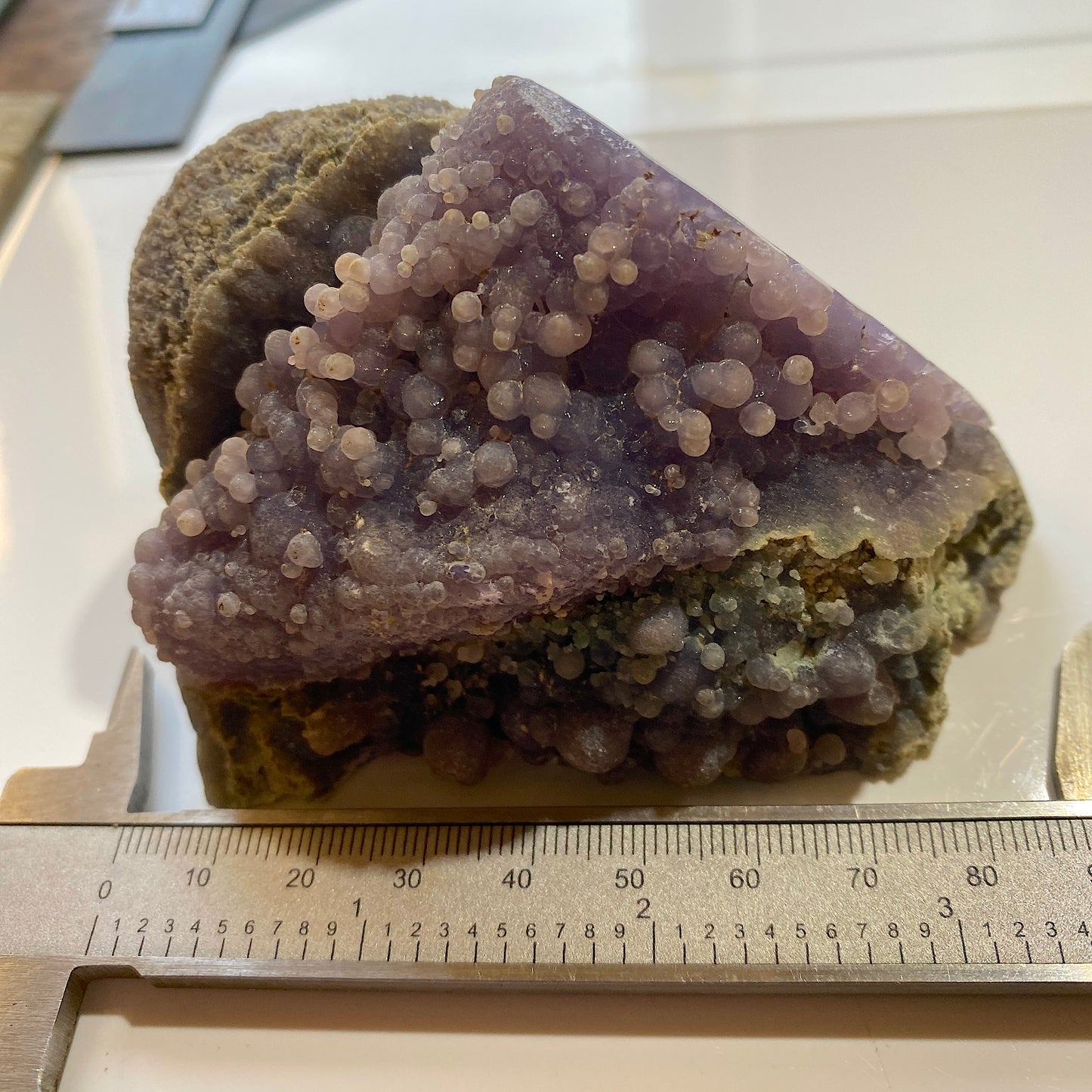 "GRAPE" AGATE : MAMAJU, WEST SULAWESI PROVINCE, INDONESIA 341g MF4531