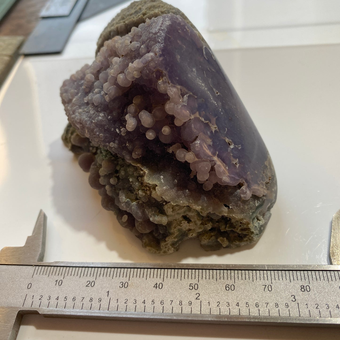 "GRAPE" AGATE : MAMAJU, WEST SULAWESI PROVINCE, INDONESIA 341g MF4531