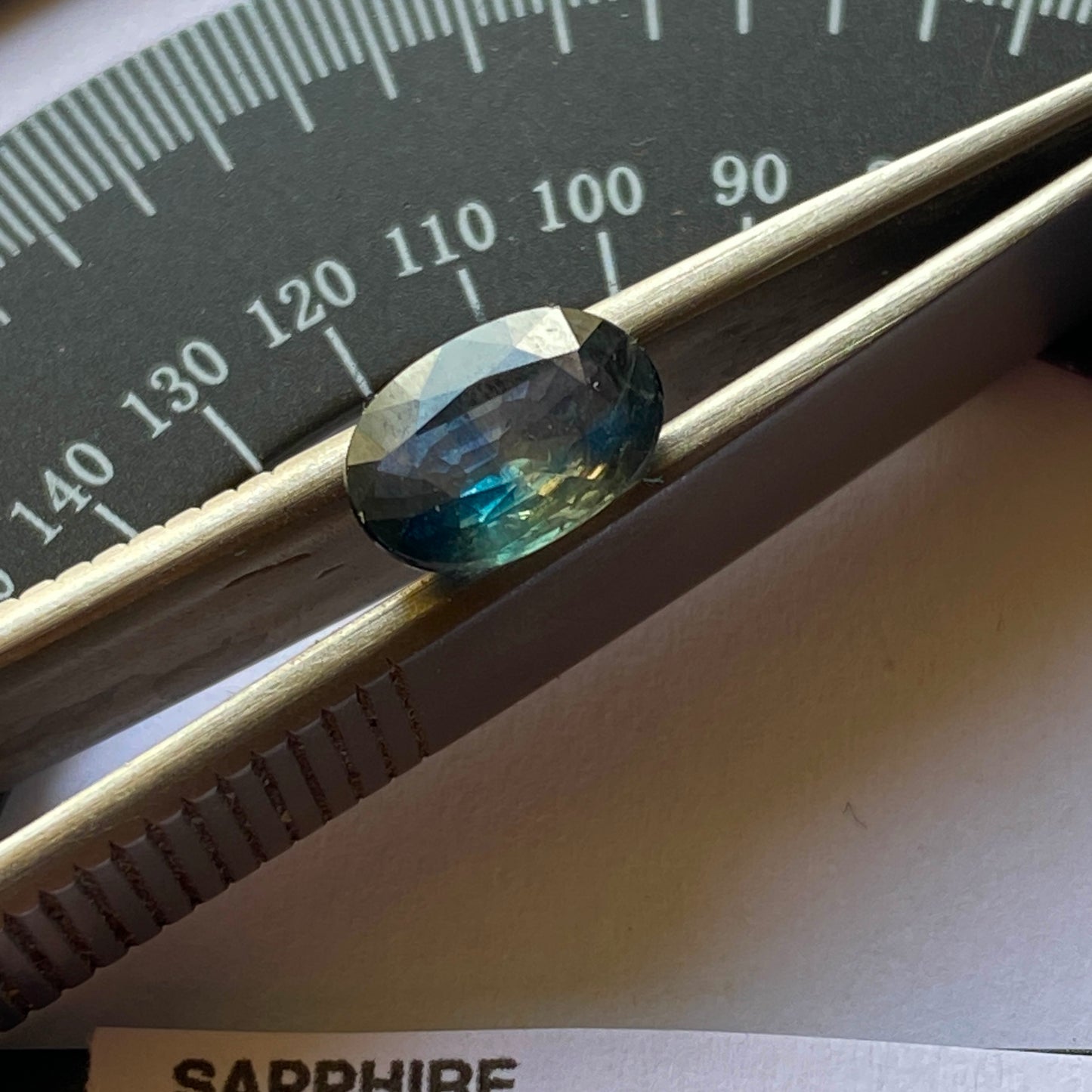 SAPPHIRE CORUNDUM GEMSTONE - TASMANIA, AUSTRALIA 1.42Ct. MFG2251