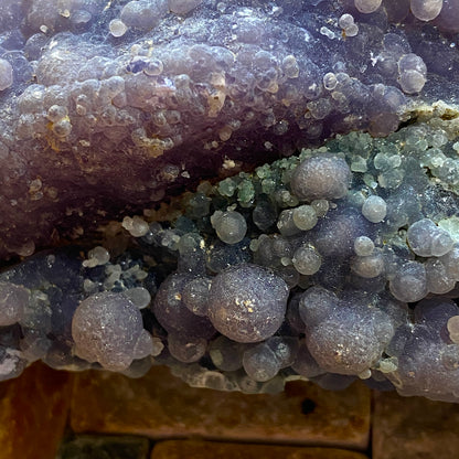 "GRAPE" AGATE : MAMAJU, WEST SULAWESI PROVINCE, INDONESIA 341g MF4531