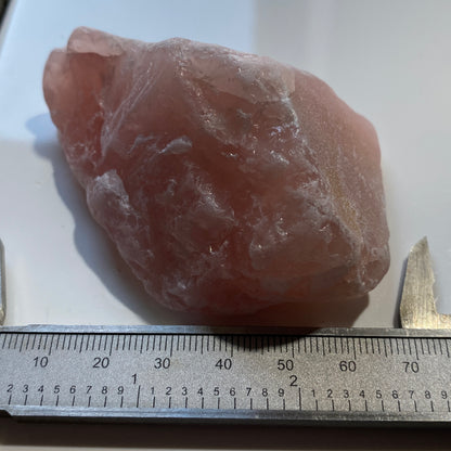 ROSE QUARTZ : SAPULAIA DO NORTE, GALLELA, MINAS GERAIS, BRAZIL