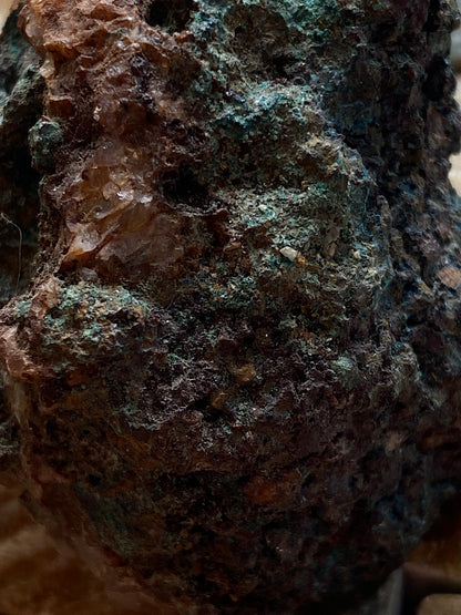 COPPER MINERALISATION : SOUTH TOLCARNE MINE, CAMBORNE, CORNWALL  95g MF5179