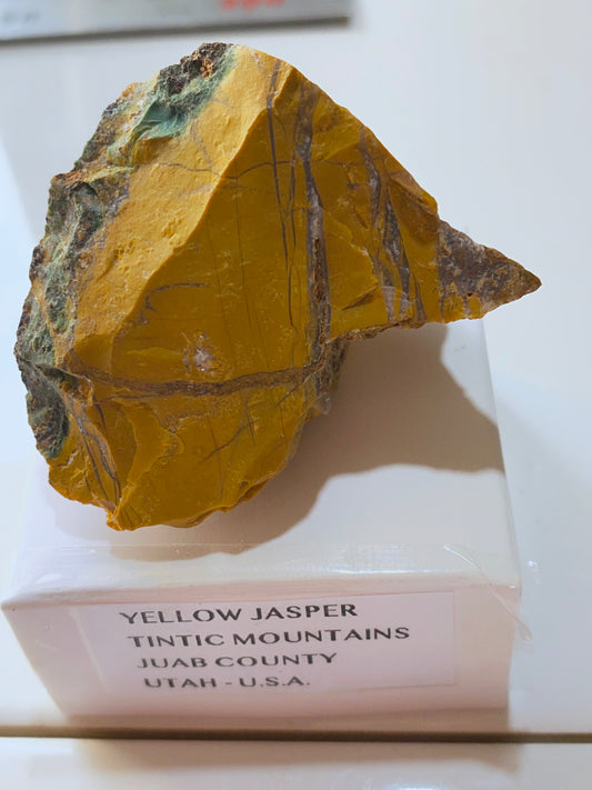 YELLOW JASPER [UNUSUAL] : TINTIC MOUNTAINS, UTAH, U.S.A.  51g MF5180