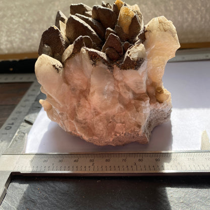 DOG TOOTH CALCITE WITH PYRITE COATING, CHIPPING SODBURY, ENGLAND LARGE 955g MF1958