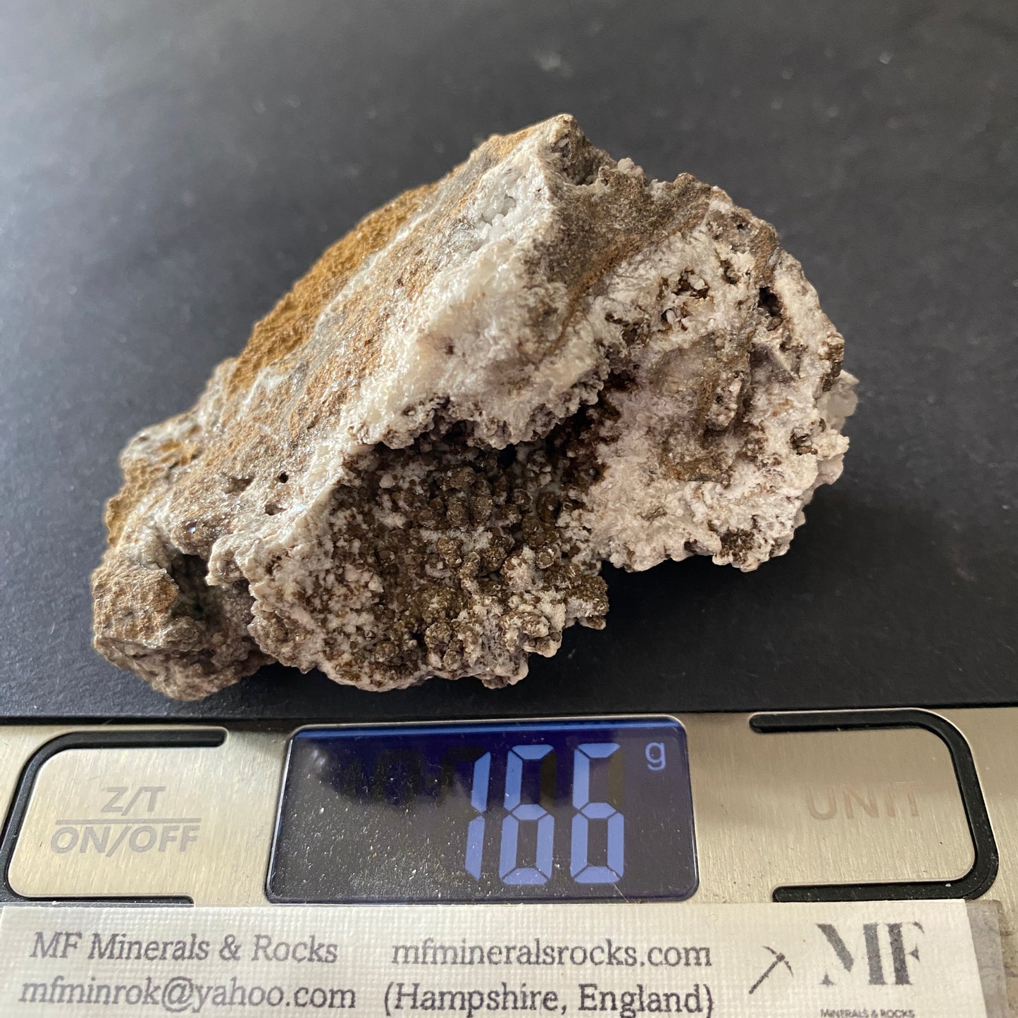 BARYTOCALCITE [ETC] - NENTSBURY HAGGS MINE, ALSTON MOOR, CUMBRIA, ENGLAND  166g MF4423166g mf