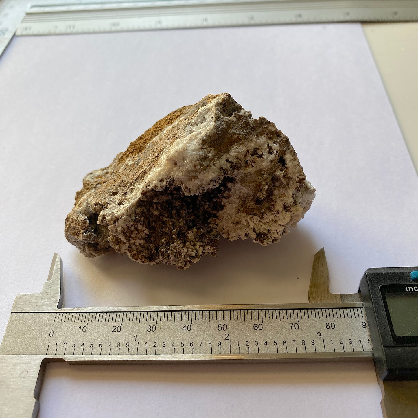 BARYTOCALCITE [ETC] - NENTSBURY HAGGS MINE, ALSTON MOOR, CUMBRIA, ENGLAND  166g MF4423166g mf