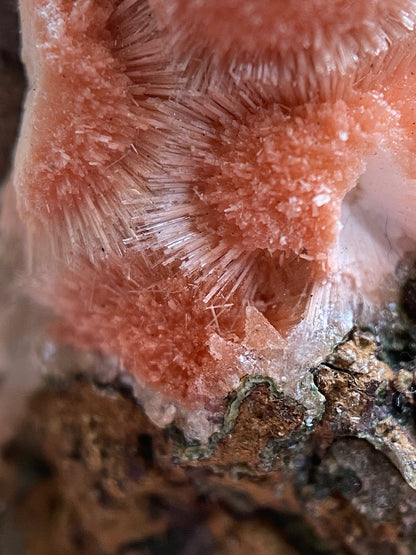 THOMSONITE WITH MESOLITE IMPRESSIVE SPECIMEN : RAISEN, MADHYA PRADESH, INDIA 437g MF5182
