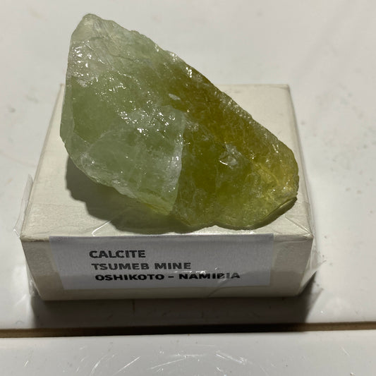 CALCITE RARE COLOUR : TSUMEB MINE, OSHIKOTO, NAMIBIA 26g MF4542