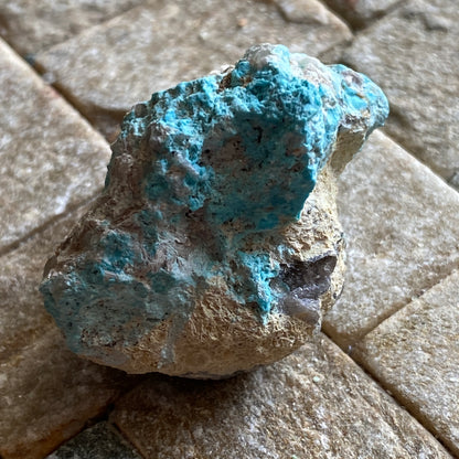 TURQUOISE FROM GUNHEATH CHINA CLAY PIT, CORNWALL. 25g MF1966