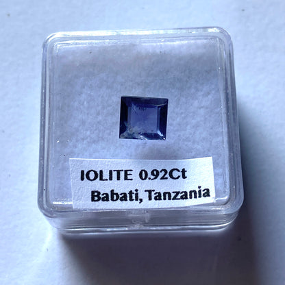 IOLITE NATURAL MINED GEMSTONE - BABATI, MANYARA, TANZANIA 0.92Ct MFG5335