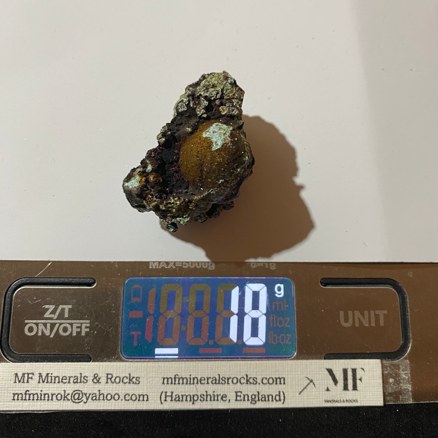 CUPRITE [ETC] : RAY MINE, SCOTT MOUNTAIN, PINAL COUNTY, ARIZONA, U.S.A. 18g MF4545