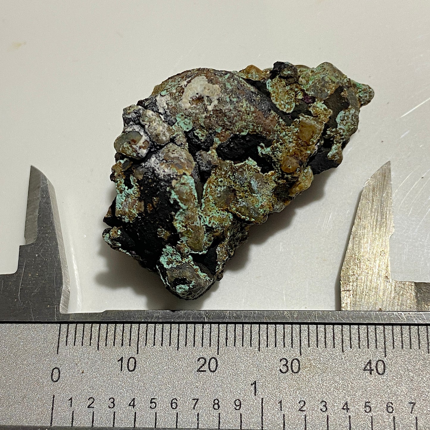 CUPRITE [ETC] : RAY MINE, SCOTT MOUNTAIN, PINAL COUNTY, ARIZONA, U.S.A. 18g MF4545