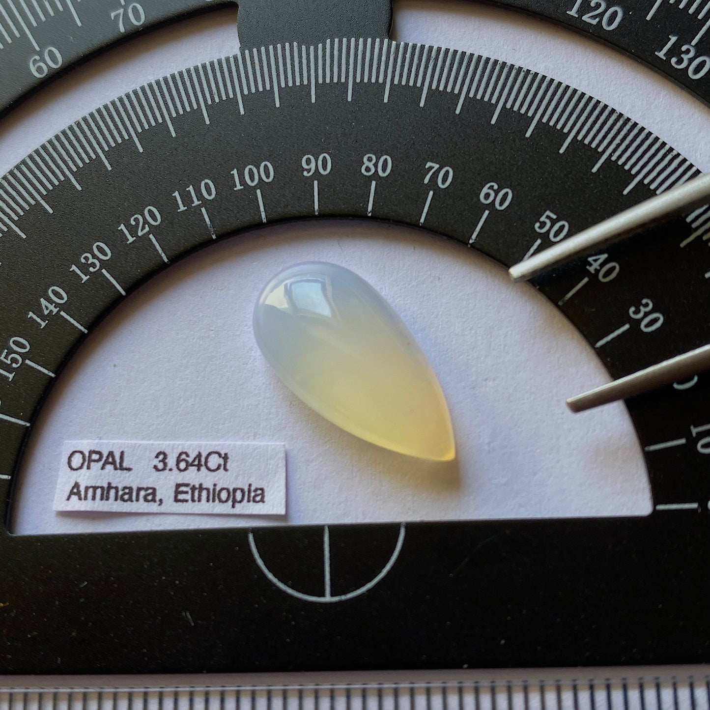 OPAL NATURAL GEMSTONE - WEGELTENA,  AMHARA, ETHIOPIA 3.64Ct MFG5338
