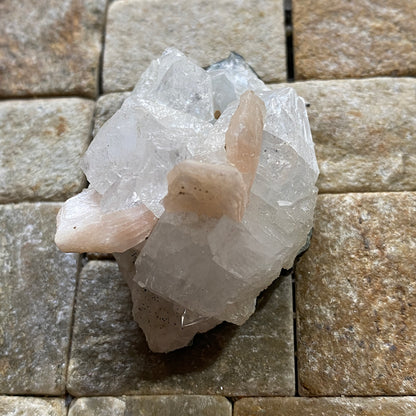 STILBITE/APOPHYLLITE : PUNE DISTRICT, MAHARASHTRA, INDIA 40g MF4548