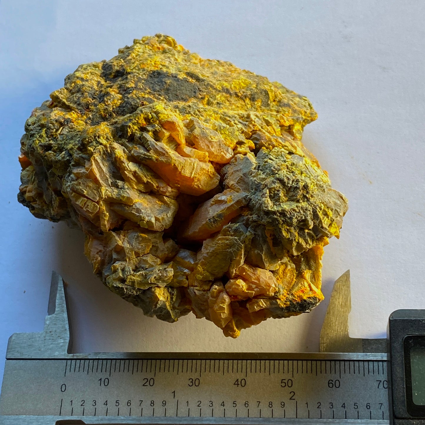 ORPIMENT FROM JIEPAIYU MINE, HUNAN, CHINA. 253g MF1350