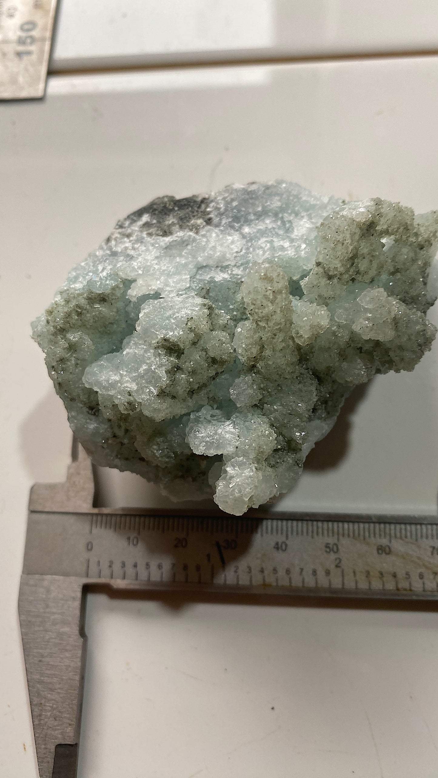 PREHNITE : FANWOOD QUARRY, WACHUNG, SOMERSET COUNTY, NEW JERSEY, U.S.A. 217g MF5191