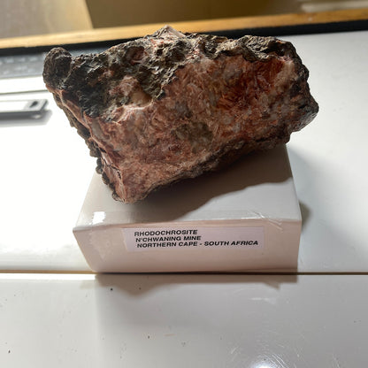 RHODOCHROSITE : N'CHWANING MINE, NORTHERN CAPE, SOUTH AFRICA 294g MF5192
