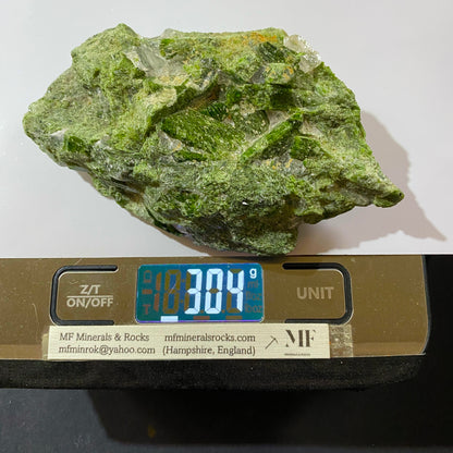 DIOPSIDE : MONTE CERVANDONE, DEVERO ALP, PIEDMONT - ITALY  304g MF4552