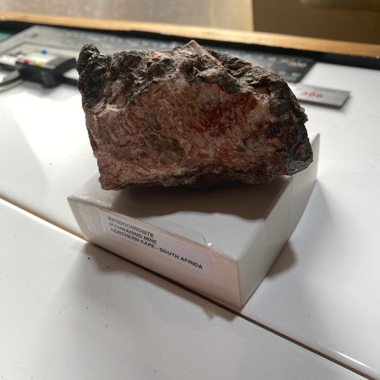 RHODOCHROSITE : N'CHWANING MINE, NORTHERN CAPE, SOUTH AFRICA 294g MF5192