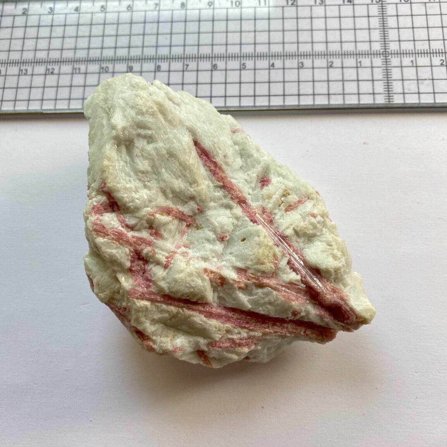 Rubellite Tourmaline in Albite Matrix