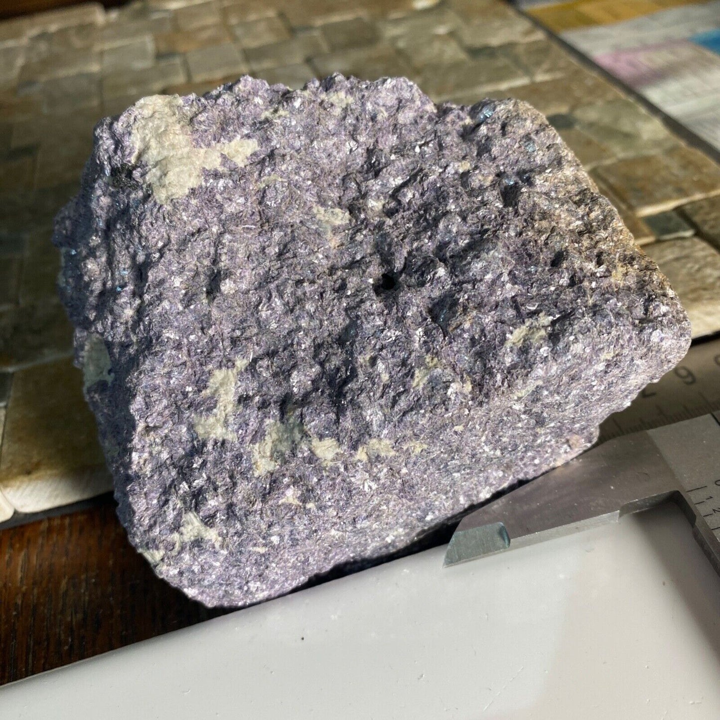 LEPIDOLITE FROM ALVARROES MINE, PORTUGAL  477g MF715