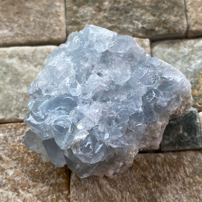 CELESTITE [ CELESTINE] NATURAL MINED ROUGH SPECIMEN 36g  MF7107