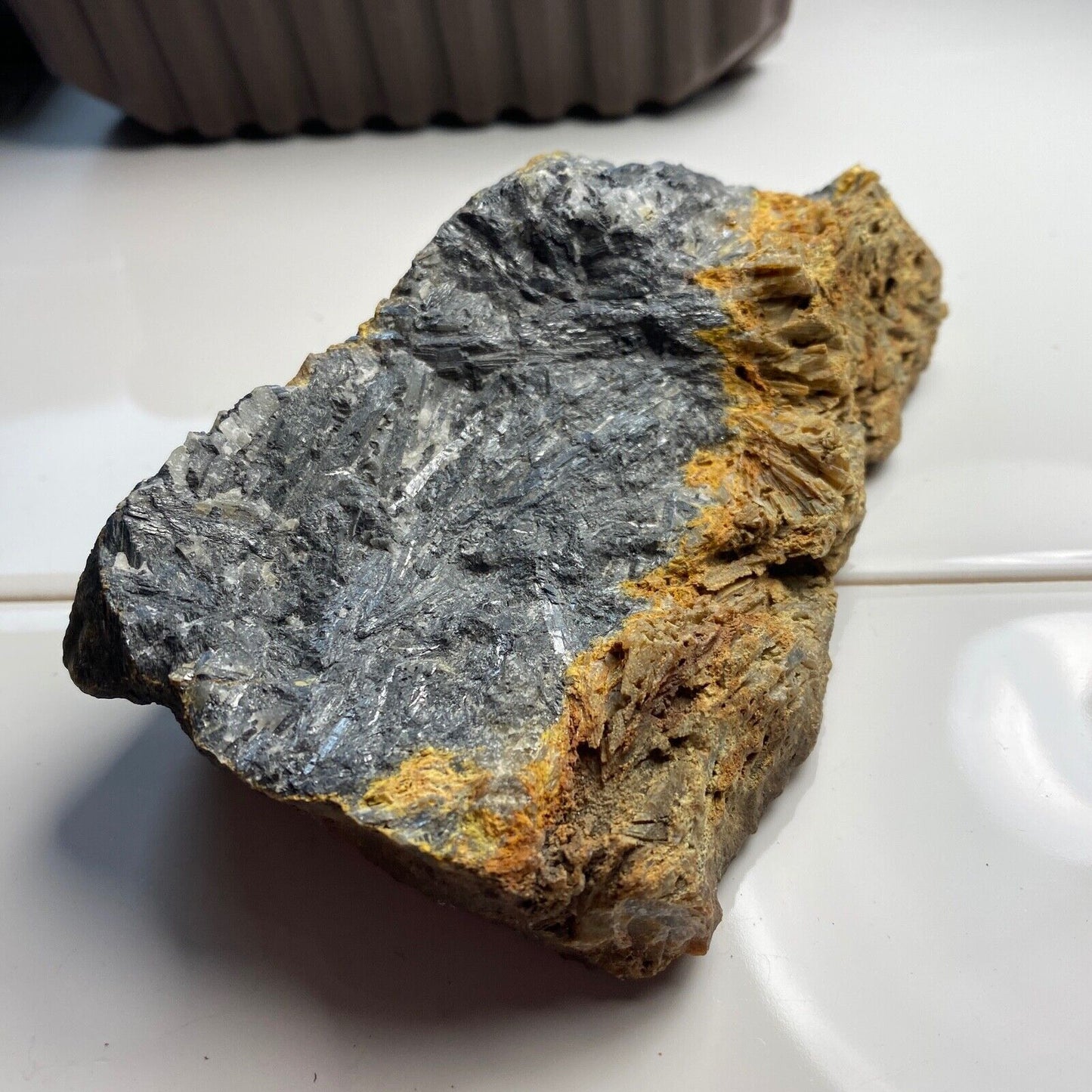 PYROLUSITE FROM PINAL COUNTY, ARIZONA, USA SUBSTANTIAL 478g MF6862