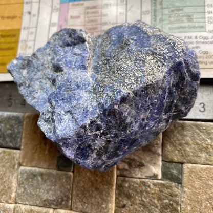 SODALITE FROM HIASSU FARM, BAHIA, BRAZIL 249g MF6777