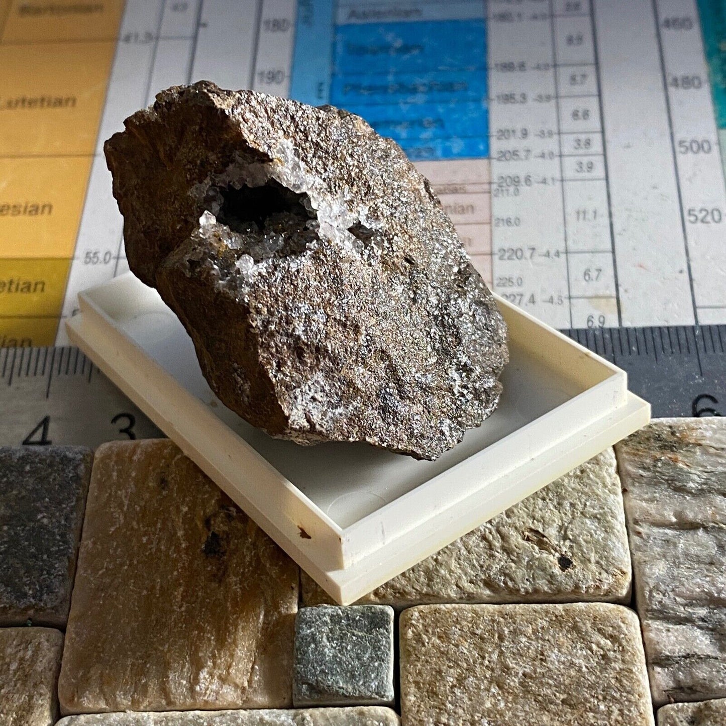 GOETHITE/QUARTZ FROM BOTALLACK MINE, CORNWALL 50g MF6686