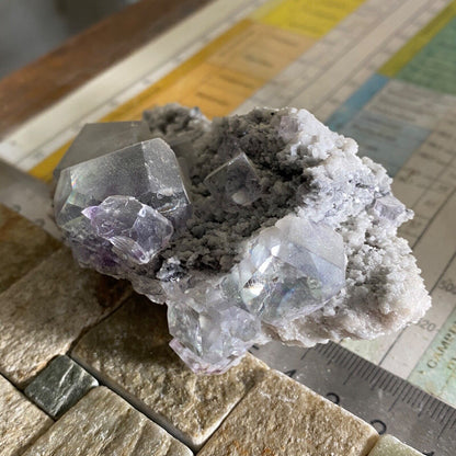 FLUORITE FROM NIKOLAYEVSKIY MINE, RUSSIA 242g MF867