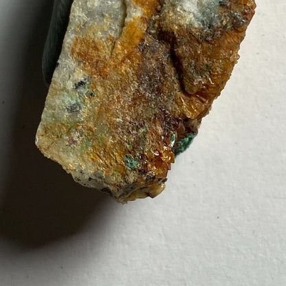 ROSASITE/MALACHITE ON MATRIX FROM DRY GILL CUMBRIA 75g  MF315