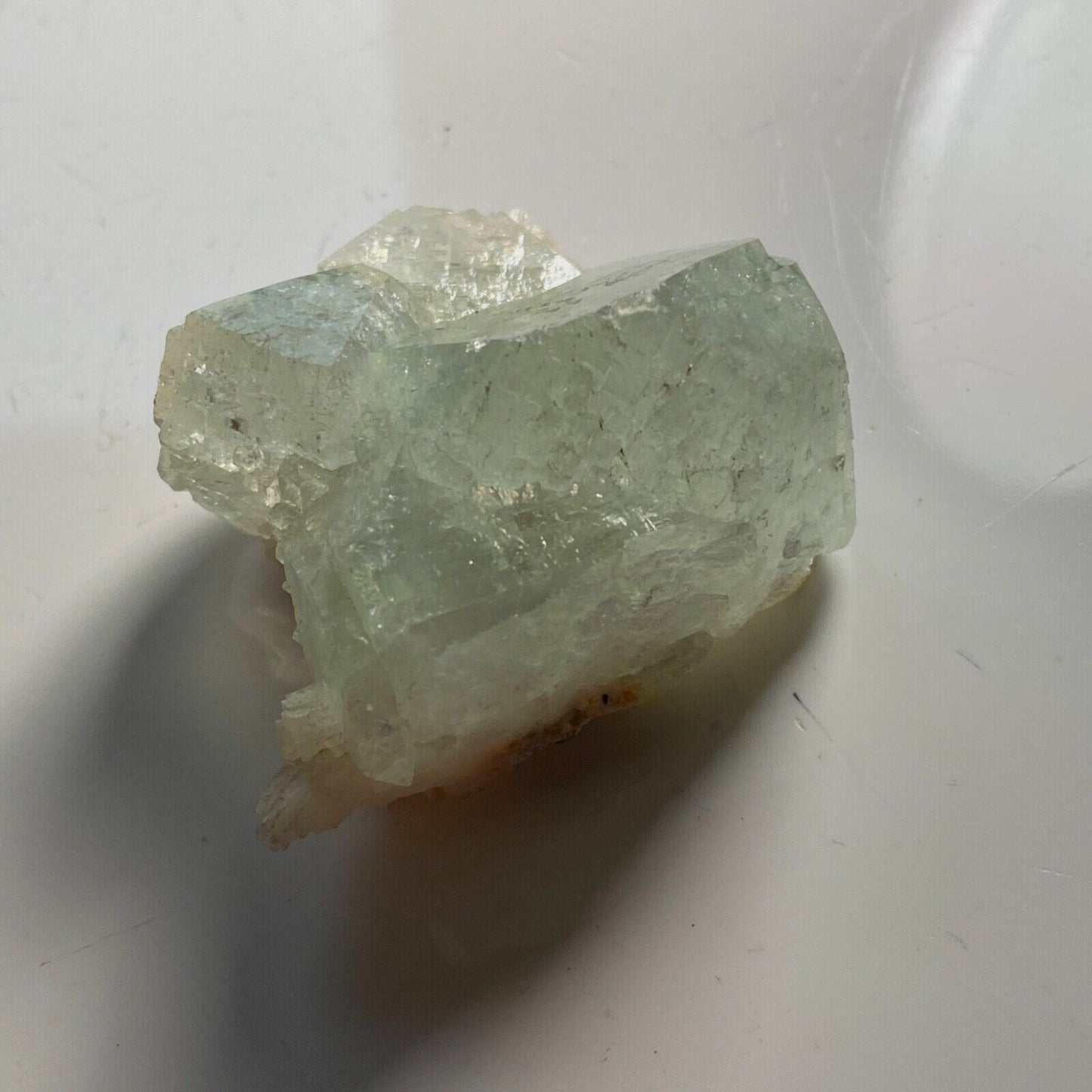 APOPHYLLITE DE LA CARRIÈRE DE PASHAN, MAHARASHTRA, INDE 60g MF806