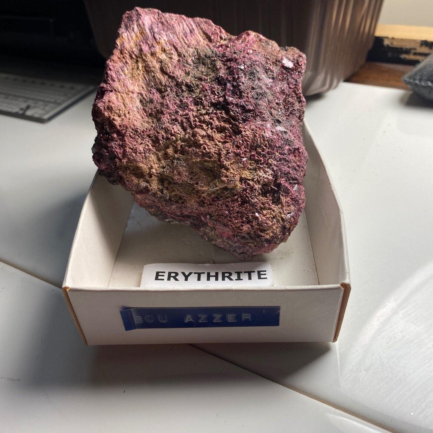 ERYTHRITE FROM BOU-AZZER, MOROCCO SUBSTANTIAL 488g MF6819