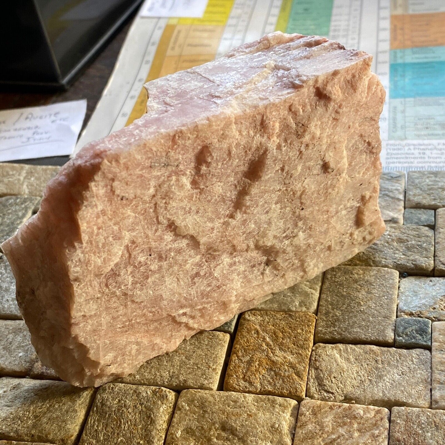 ORTHOCLASE FELDSPAR ETC FROM BERYL PIT, ONTARIO, CANADA. 440g MF383