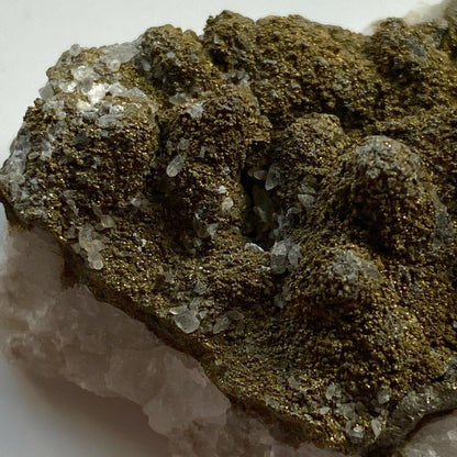 ÉPIMORPHE DE PYRITE APRÈS LA CALCITE DE CHIPPING SODBURY, ANGLETERRE 16g. MF6364