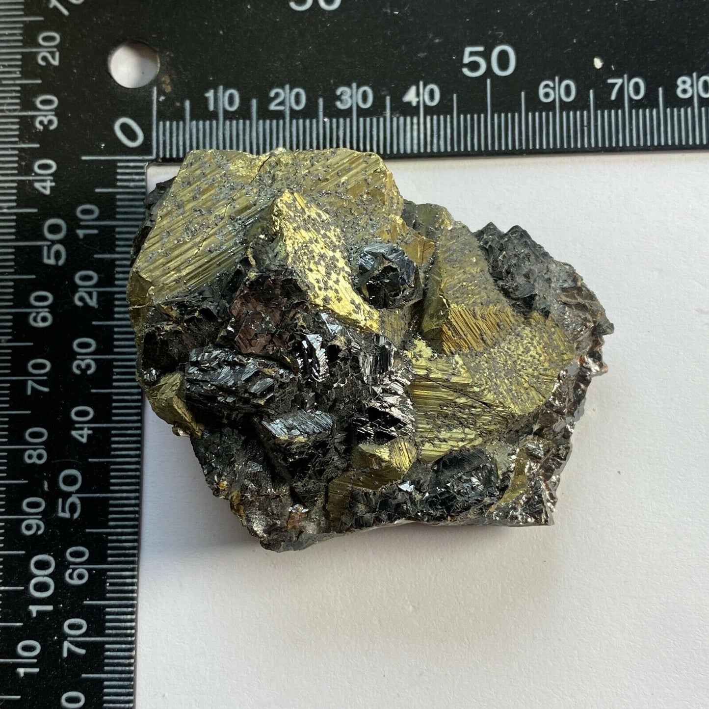 SPHALERITE & PYRITE A FINE SPECIMEN FROM PERU 195g  MF3527